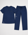 Unisex V-Neck Classic Scrub Set
